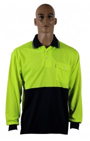 1312# L/S WORK POLO